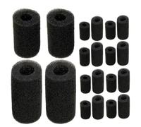 Abaodam Lot de 20 Éponges de Préfiltration pour Aquarium Filtres D’Aspiration en Mousse Tailles Grandes et Petites Accessoires Compatibles pour Filtration et Entretien Facile