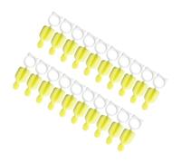 Abaodam Lot de 24 Brosses à Bouteille en Éponge Réutilisables et Portables pour -nés, Nettoyant pour Biberons et Tétines Matériau Plastique Pratique