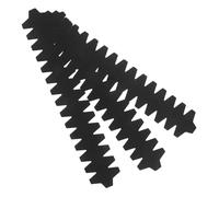 Abaodam Lot de 3 Bandes Amortissantes Adhésives pour Cadre de Raquette de Tennis Protection Anti-Rayures Ruban Portable Compatible Pickleball et Paddle Entraînement et Match