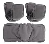 Abaodam Lot de 3 couches respirantes, réutilisables, lavables pour les nouveau-nés, résistantes aux fuites, confortables, faciles à nettoyer pour l'apprentissage de la propreté