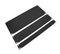 Abaodam Lot de 3 Couvercles de Protection en Métal pour Armoire Équipement 1u 2u 4 Unités Résistants à L’Usure et Protection Robuste du Cadre de Ligne pour Salle Machine