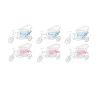 Abaodam Lot De 3 Décorations Élégantes En Rotin Pour Vélo Tricycle Panier De Fleurs Accessoires De Photographie 2 Pièces X 3