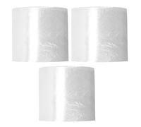 Abaodam Lot de 3 Rouleaux de Film Étirable Polypropylène Semi-permanent Transparent pour Greffe de Cils, Protection Tatouage Sourcils et Lèvres, Adapté Usage Salon et Domicile, Film