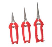Abaodam Lot De 3 Sécateurs Pour Arbres Petits Sécateurs D'Extérieur Coupe-Plantes Coupe-Plantes De Jardin Pour Plantes Ciseaux À Plantes Branches Outils De Coupe Acier