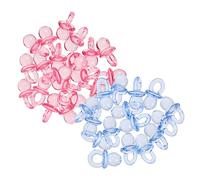 Abaodam Lot De 3 Sucettes En Acrylique Pour Bébé Jouets Pour Décoration Et Jeux Pour Garçons 100 Pièces X 3