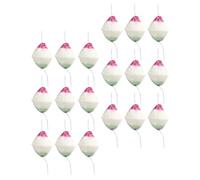 Abaodam Lot de 30 Manteaux de Couverture à Gaz en Rayonne Résistants à Haute Température pour Lanternes de Camping, Accessoires Solide pour Aventures en Plein Air et Randonnée