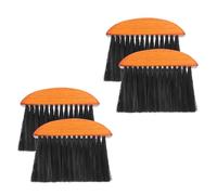 Abaodam Lot de 4 Brosses de Ramoneur en Bois Manche Ergonomique pour Nettoyage de Cheminée, Poêle à Bois et Surfaces Domestiques, Outils de Nettoyage Multifonctions Résistants