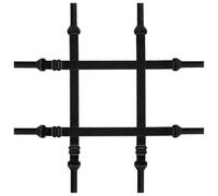 Abaodam Lot de 4 Cordons Antidérapants Réglables pour Lunettes, Sangle Noire Longue, Accessoires pour Lunettes de Sport et Course à Pied, Maintien Sécurisé Autour du Cou, Adaptés