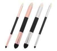 Abaodam Lot de 4 Éponges à Estomper à Double Pointe Lavables pour Artistes, Stylo Mélangeur pour Croquis et Corrections, Outils Multifonctions pour Dessin, Surlignage et Ombrage Précis,