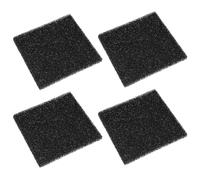 Abaodam Lot de 4 Filtres Carrés en Fibres Éponge pour Bac à Compost et Poubelle Cuisine, Filtre de Rechange Anti-odeurs, Filtration Fine et Polyvalente pour Composteur Intérieur,