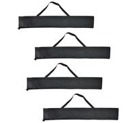 Abaodam Lot de 4 Paquet de Transport Imperméables pour Bâtons de Randonnée en Tissu Oxford, Étui Pliable Léger 72x12 Cm Sangle Réglable, Pochette de Rangement Pratique pour