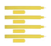 Abaodam Lot de 4 Stylos Sécurisés en Silicone 12 Cm Anti-ingestion pour Hôpitaux Psychiatriques, Prisons et Centres de Détention - Stylo D’écriture Non Létal, Léger et Résistant