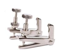 Abaodam Lot de 4 Tendeurs de Cordes en Métal pour Violon Réglage Fin Taille S Couleur Argenté Accordeur de Violon Précis et Solide Accessoires Réglage des Cordes