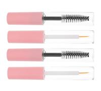 Abaodam Lot de 4 Tubes de Mascara Vides en Pet 10ml Légers et Pratiques pour Maquillage avec Tubes Eyeliner à Pointe Ombrée pour Voyage et Rangement Facile Couleur Couleur Aléatoire