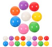 Abaodam Lot de 40 Boules de Loterie en Plastique Coloré Ouvrables, 8 Couleurs Assorties, Balles de Jeu pour Tombola, Fêtes et Activités Ludiques, Accessoires Divertissement Compacts