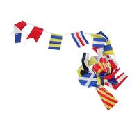 Abaodam Lot De 40 Drapeaux De Signalisation Internationaux - Bannières Décoratives À Thème Nautique Pour De La Marine Bateaux Côtiers Fêtes À Thème Marin Et Décorations