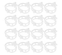 Abaodam Lot de 400 Clips de Treillis en Plastique Résistants pour Plantes Grimpantes, Supports pour Tiges de Légumes et Tomates, Utilisation Extérieure en Jardin, Large Compatibilité