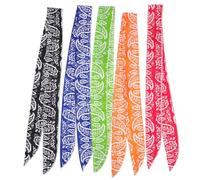 Abaodam Lot de 5 Écharpes Rafraîchissantes pour Chiens et Chats Bandanas d'Été en Tissu Absorbant à Effet Glacé Taille Moyenne Couleurs Aléatoires pour Promenades Couleur Aléatoire