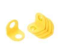 Abaodam Lot de 5 Équerres de Renfort d'angle Droit en Plastique Solide, Supports de Stabilisation pour Maquettes en Carton, Outils Créatifs pour Bricolage Éducatif et Loisirs