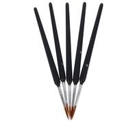 Abaodam Lot de 5 Pinceaux Pollinisateurs Manuels pour Jardin Brosses Pollinisatrices Polyvalentes pour Légumes Fruits et Herbes Aromatiques Outil Léger de Pollinisation pour Plantes