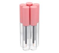 Abaodam Lot de 5 Tubes Vides 10ml en Plastique pour Eyeliner et Liquide Cils, Bouchons Anti-fuite, pour Voyage et Usage Professionnel