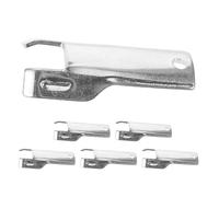 Abaodam Lot de 6 Clés Métalliques D’Ouverture pour Boîtes D’appât, Outil de Déverrouillage Précis et Compact Compatible Plupart des Pièges à Souris, Usage Extérieur et