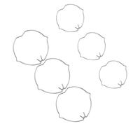 Abaodam Lot de 6 Clips de Fixation pour Spot LED Encastré, Modèles Mr11 et Mr16, Pinces à Ressort Robustes pour Installation Plafonnier Intérieur