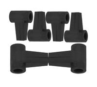 Abaodam Lot de 6 Connecteurs en Plastique Robustes pour Cadre de Cerf-Volant Acrobatique Pièces de Rechange pour Assemblage Facile Compatibles pour Vol Extérieur et Montage DIY