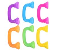 Abaodam Lot de 6 Jouets Téléphone pour Garçon et Filles Retour Auditif, Couleurs Variées, Outil de Parole Éducatif pour Développement du Langage la Maison, Maternelle et Extérieur