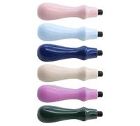 Abaodam Lot de 6 Poignées en Bois pour Tampons à Cire Vintage, Manches Numéros 23 à 28, Compatibles pour Sceau de Cire, Fermeture D'enveloppe et Décoration Mariage, Bricolage