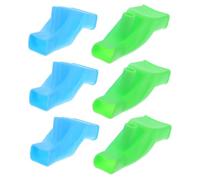Abaodam Lot de 6 Rallonges de Robinet Universelles en Tpr Économes en Eau pour Évier la Cuisine et Salle de Bain, Accessoire Pratique pour Prolongateur d'Évier Bébé
