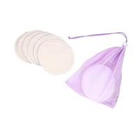 Abaodam Lot de 6 Set de Coussinets D'allaitement Anti-fuites Lavables en Fibres de Bambou Doux pour Femmes Absorbants et Protections Bébé Adaptées Usage Quotidien