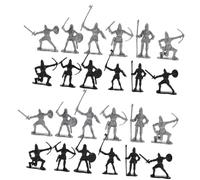 Abaodam Lot de 60 figurines de soldats médiévaux réalistes de l'armée romaine antique et des archers pour le jeu et l'éducation historique