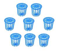 Abaodam Lot De 8 Paniers à Nourriture pour Perroquets Légers en Plastique, Paniers De Légumes pour Oiseaux, Taille Compacte, Accessoire De Cage Pratique pour Calopsittes Et Autres Oiseaux Domestiques
