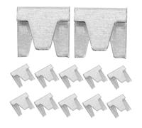 Abaodam Lot de 800 Clips Métalliques pour Cages À Oiseaux Pièces De Rechange Clips pour Cages À Oiseaux