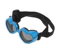 Abaodam Lunettes De Soleil Cœur pour Chien Sangle Réglable Vent Extérieur Balade Chat Promenade Chiot Animal De Compagnie