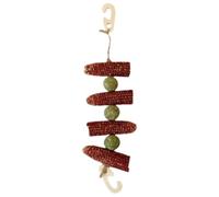 Abaodam Mâcher Tissé pour Lapins et Hamsters en Herbe Résistante sans Odeur, Suspendu pour Jouer et Mordre, Accessoire Solide pour Animaux de Compagnie