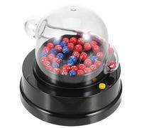 Abaodam Machine à Boules de Loterie Électrique Compacte Boules Super Lotto pour Animation de Fêtes, Réunions et Jeux de Bingo