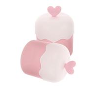 Abaodam Machine à Bulles Portable pour Nettoyage Visage Femme, 2 Pcs, Plastique Rose, Facile à Nettoyer, Fonctionnement Simple, pour Voyage