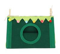 Abaodam Maison Cachée pour Petits Animaux, Refuge Confortable en Feutre | Cachette Suspendue Pratique, pour Écureuil et Cochon D’inde, Format Compact, Usage Intérieur