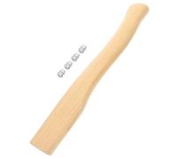 Abaodam Manche de Hache Poignée de Remplacement en Bois 38 cm pour Travaux du Bois Jardinage Chasse 1 Set Dureté Élevée