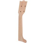 Abaodam Manche de Ukulélé en Bois Naturel 21 Pouces Accessoire de Remplacement pour Ukulélé Concert Touche Classique pour Instrument de Musique Compatible Fabrication DIY Folk