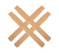 Abaodam Manches de Hache en Bois Dur 4 Pièces - Poignées Ergonomiques Lisses pour Remplacement de Manches de Marteau, Hache de Camping et Outils de Jardinage - Accessoires