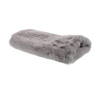 Abaodam Manchon Chauffant D’Hiver pour Mains et Poignets, 36x15 Cm, Tissu Moelleux Gris Clair, Chauffe-Mains Portable pour Activités Extérieures, Ski et Bureau, Housse Chauffe-Mains