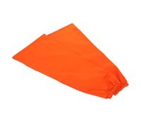 Abaodam Manchons de Soudage Orange Ignifuges Résistants la Chaleur en Coton Protection Flexible et Réutilisable pour Bras, Adaptés pour Soudage et Travaux Sécurisés