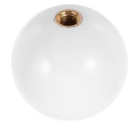 Abaodam Manette De Jeu À Bascule Pour Arcade Joystick Tête Poignée Remplacement Accessoire Pour Manette De Jeu Tête Plastique Blanc