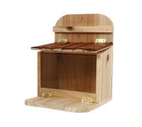 Abaodam Mangeoire à Écureuils Table de Pique pour Nourriture Support de Rangement pour Cacahuètes et Noix pour Jardin Animaux de Compagnie