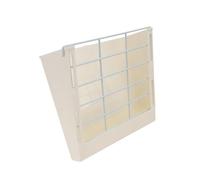 Abaodam Mangeoire à Foin Lapin Capacité Spacieuse Support Fixe Antigaspillage pour Lapins Cobayes Chinchillas et Petits Animaux