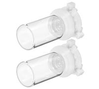 Abaodam Mangeoire à Fourmis Lot de 2 en Verre et Plastique 10ml Station d'Abreuvement Stable sans Basculement pour Fourmilière Printemps