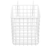 Abaodam Mangeoire pour Lapins en Cage en Fer Solide Support Métallique, Dimensions 11,5x10,3x13 Cm, Mangeoire Suspendue pour Cochon d'Inde, Cage, Alimentation Sûre